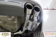 奥迪A7改装FDR中段尾段双阀门排气系统