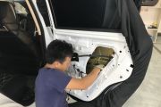 中新汽车音响改装 增城众汇汽车音响总部猎豹CS9改装麦特...